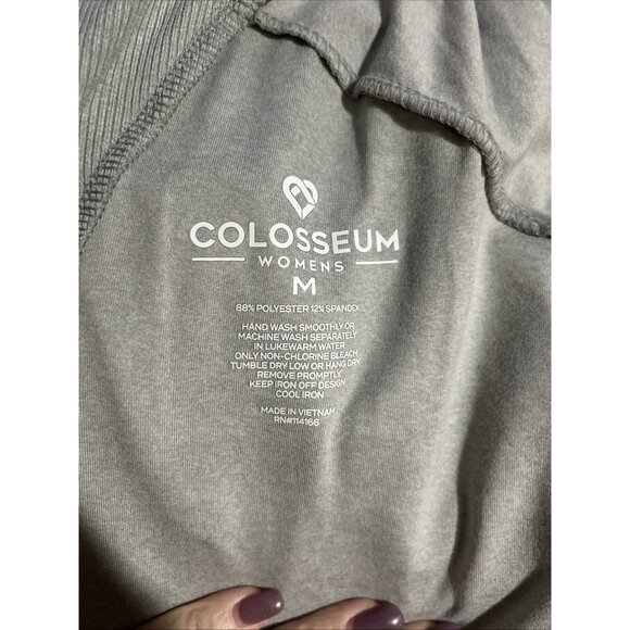 NEW Boise State BSU Broncos Colosseum Gray Lightweight Cardigan Jacket Women's M - Picture 8 of 9